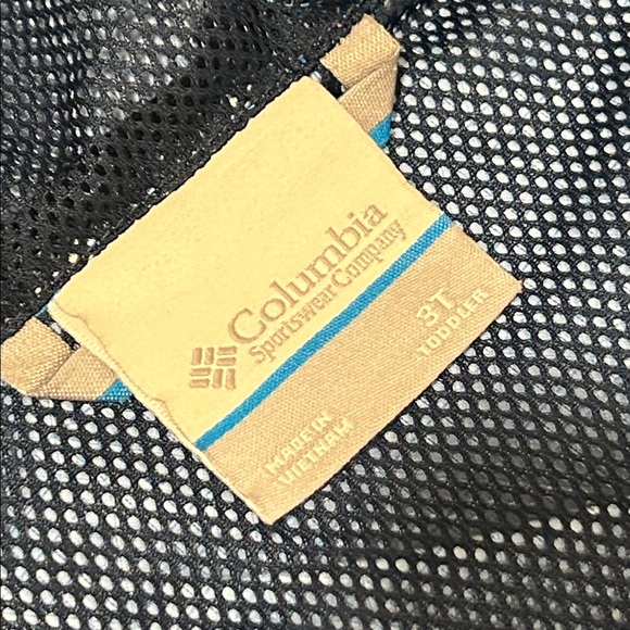 Columbia Vibrant Blue and Dark Hooded Jacket - Picture 5 of 6